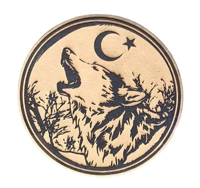 BOZKURT ORMAN Deri PEÇ - Arma - Patch