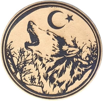 BOZKURT ORMAN Deri PEÇ - Arma - Patch
