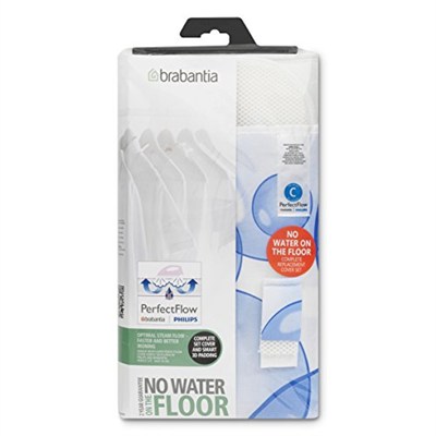 Brabantia 100703 Ütü Masası Kılıfı Perfect Flow, 124 x 45 cm
