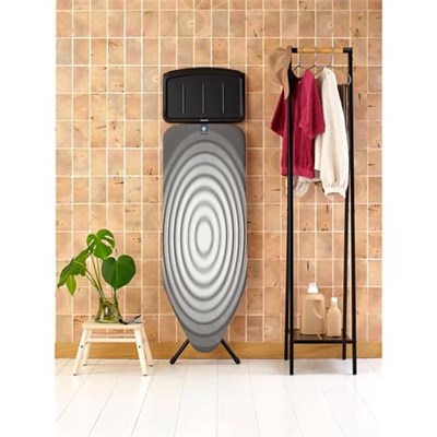 Brabantia 124x45cm (c) Buhar Kazanı Standlı Tıtan Oval Desenli Ütü Masası - Ssuh