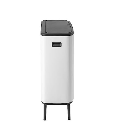 Brabantia 130205 çöp kovası, beyaz, 60 litre - Seçenekler: 1 Inneneimer (60L), 2 Inneneimer (2 x 30L)