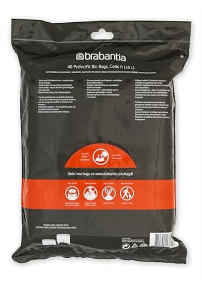 Brabantia 36 Litre Çöp Torbası, 40 Adet