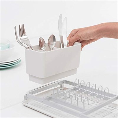 Brabantia BRA117268 Küçük Bulaşıklık, Açık Gri,13 x 49 x 21.6 cm
