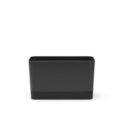 Brabantia Bulaşık Düzenleyici, Plastik/Silikon, Koyu Gri, 19 X 8,5 X 11,5 Cm