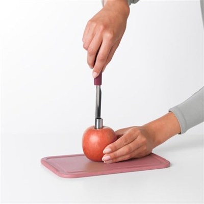 Brabantia Elma çekirdeği çıkarıcı, patlıcan kırmızısı
