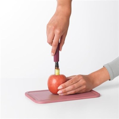 Brabantia Elma çekirdeği çıkarıcı, patlıcan kırmızısı