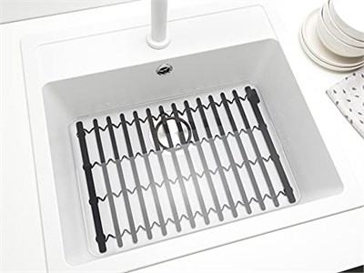 Brabantia Lavabo Matı, Silikon, Koyu Gri, Tek Boyut