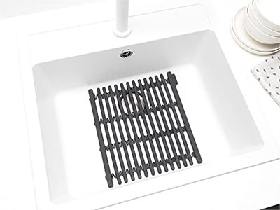 Brabantia Lavabo Matı, Silikon, Koyu Gri, Tek Boyut