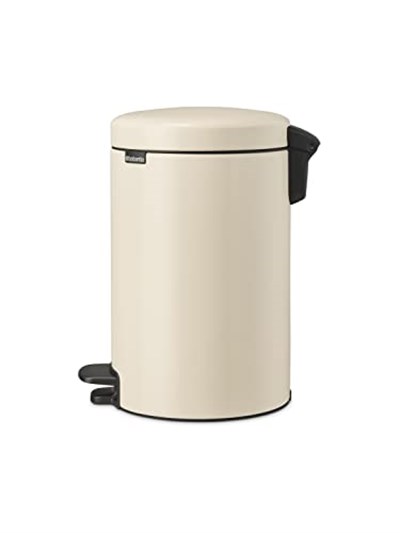 Brabantia - NewIcon pedallı çöp kovası 12 l – mutfak veya yatak odası için orta çöp kutusu – yumuşak kapanan kapak – kolay p - Seçenekler: 3 L, 3 Liter, 5 L, 5 Litre, 12 L, 12 Liter, 20 L, 20 litre...