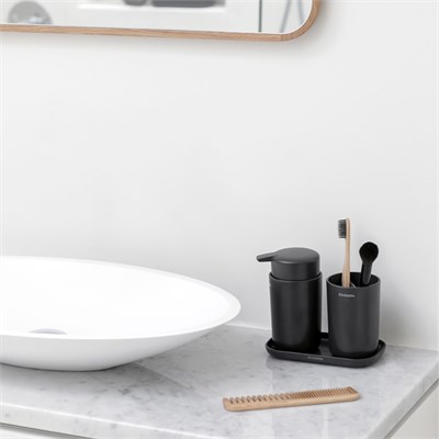 Brabantia Renew Dark Grey 3 Parça Banyo Seti (BRA 280368)