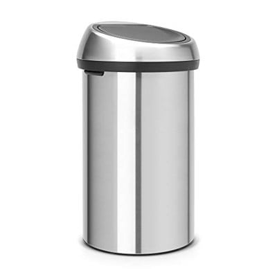 Brabantia Rubbish Bin, Paslanmaz Çelik, Mat Çelik