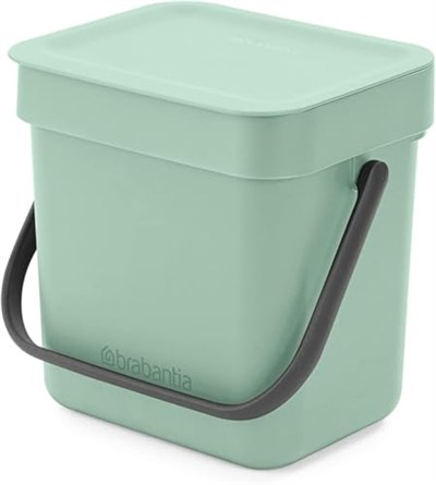Brabantia Sort & Go Çöp Kovası - 3L, Yeşim Yeşili