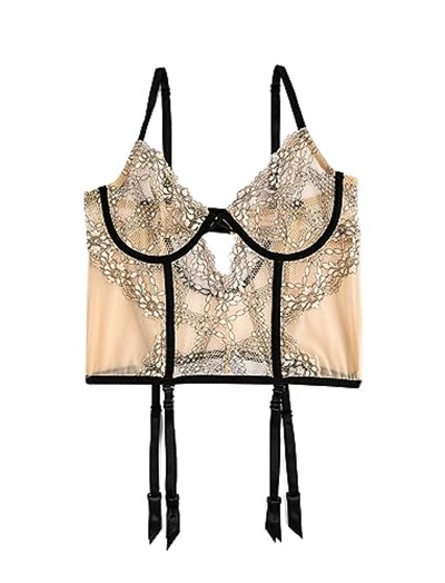 Bralet Sütyen Dantelli Biye Detaylı Dolgusuz