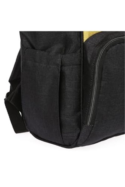 brandbaby (285) Unisex Sarı Anne ve Bebek Bakım Çantası Sarı/Siyah