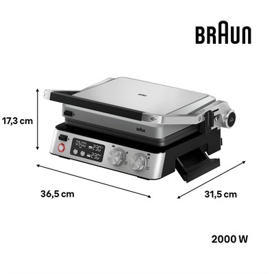 Braun Multigrill 7 Cg7044 Izgaratost