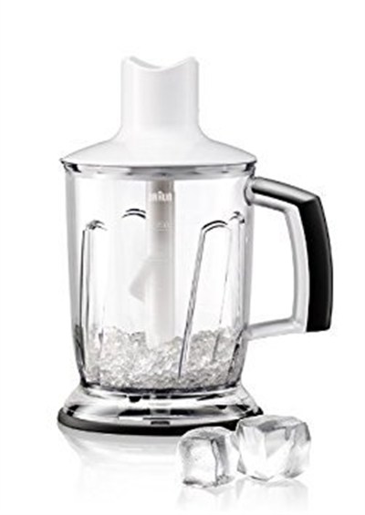 Braun MultiQuick 5 Vario MQ 5045 Aperitive el mikseri, 750 W, blender başlığı (1.250 ml), beyaz/gri