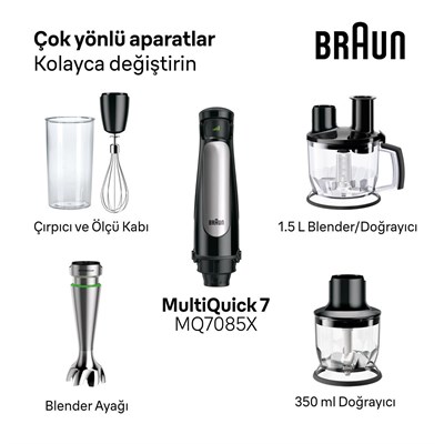 Braun Multiquick 7 El Blender Mq7085x
