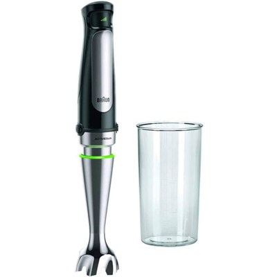 Braun MultiQuick 7 MQ 7000X el mikseri, çıkarılabilir paslanmaz çelik karıştırma ayağı, ActiveBlade teknolojisi, en sert malzemeleri püre haline getirmek için, 600 ml karıştırma ve ölçüm kabı dahil, 1