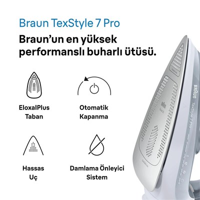 Braun Texstyle7 Buharlı Ütü Si7088gy