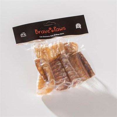 Brave Paws Köpek Ödülü Dana Gırtlak 100 gr Köpek Ödül Maması
