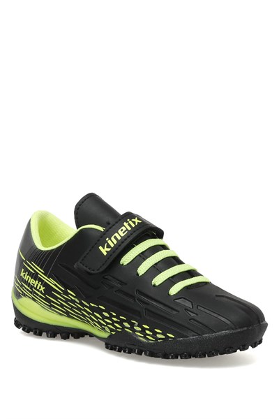 BRETON J TURF 2PR Siyah Erkek Çocuk Halı Saha Ayakkabısı Siyah-NEON SARI 32