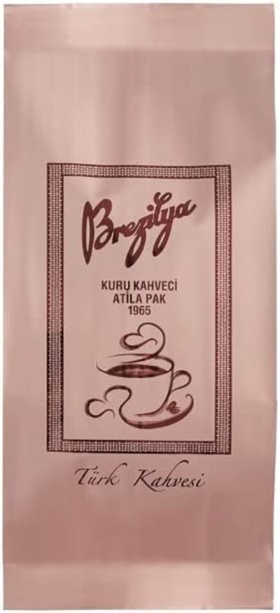 Brezilya Kuru Kahveci Atila Pak Türk Kahvesi 250g Öğütülmüş