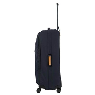 Brics X-Bag Çerçeveli Büyük İplik Makinesi - 76 cm - Tekerlekli Valizler - Kareli Bagaj - Lacivert, Lacivert, One Size, 30 EU