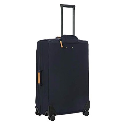 Brics X-Bag Çerçeveli Büyük İplik Makinesi - 76 cm - Tekerlekli Valizler - Kareli Bagaj - Lacivert, Lacivert, One Size, 30 EU