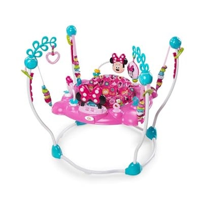 Bright Starts Disney Baby Minnie Mouse PeekABoo Işıklı ve Melodili Aktivite Hoppalası, 6 Aylık ve Üzeri, 11 kga kadar