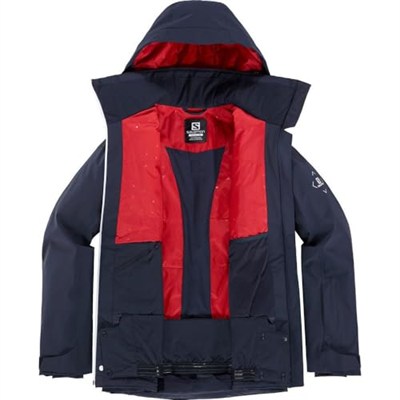 BRILLIANT KADIN KAYAK/SNOWBOARD CEKETİ NIGHT SKY/White/Red Chili L L