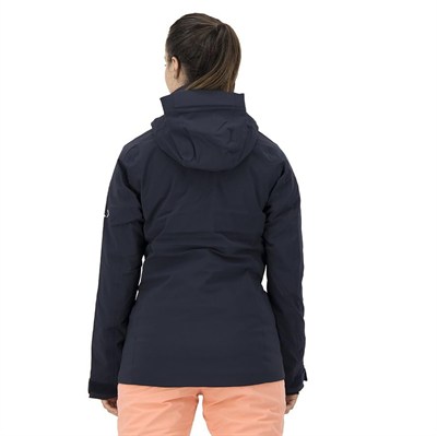 BRILLIANT KADIN KAYAK/SNOWBOARD CEKETİ NIGHT SKY/White/Red Chili L L
