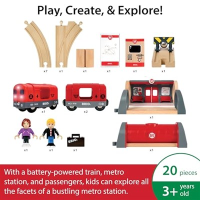 Brio - 33513 Metro Railway Set