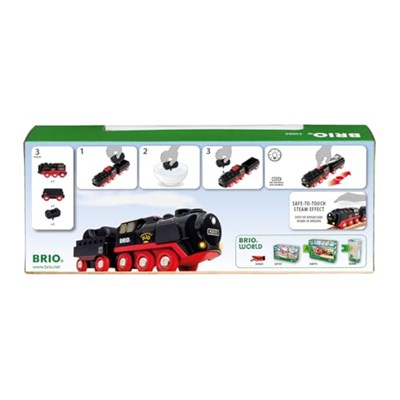 BRIO 33884 Pilli Buharlı Tren