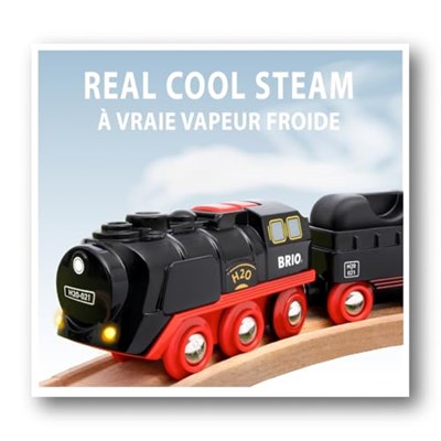 BRIO 33884 Pilli Buharlı Tren