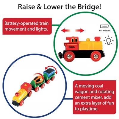 BRIO Pilli Aksiyon Tren