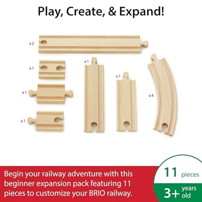 BRIO World Demiryolu Pist Genişletme Paketi - Başlangıç