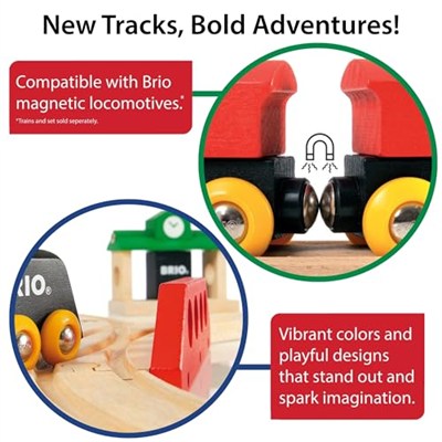 BRIO World Demiryolu Pist Genişletme Paketi - Başlangıç