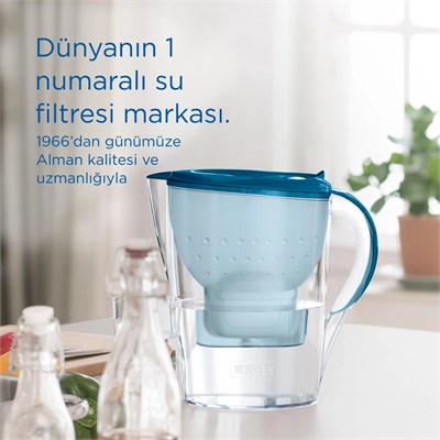 Brita BRITA Marella XL 12 X Maxtra Pro All-In-1 Filtreli Su Arıtma Sürahisi - Beyaz