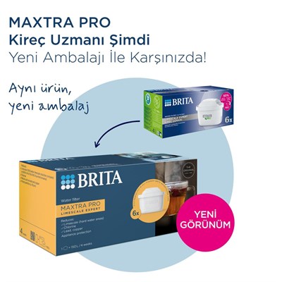 Brita BRITA Maxtra Pro Kireç Uzmanı Su Arıtma Filtresi, 12li