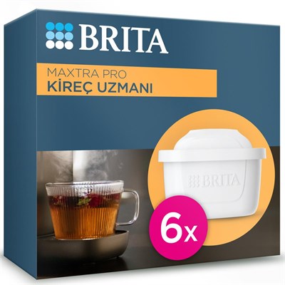 Brita BRITA Maxtra Pro Kireç Uzmanı Yedek Su Arıtma Filtresi, 6’lı