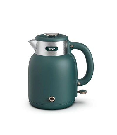 Briz BR1040 Retro Yeşil Su Isıtıcı Çelik Kettle