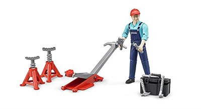 Bruder - Bworld Lastikçi & Aksesuarları Ölçekli Model