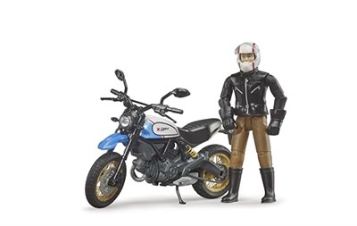 Bruder Ducati Scrambler Desert Motorsiklet Ve Sürücüsü - Seçenekler: Desert, Racer