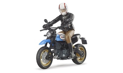Bruder Ducati Scrambler Desert Motorsiklet Ve Sürücüsü - Seçenekler: Desert, Racer