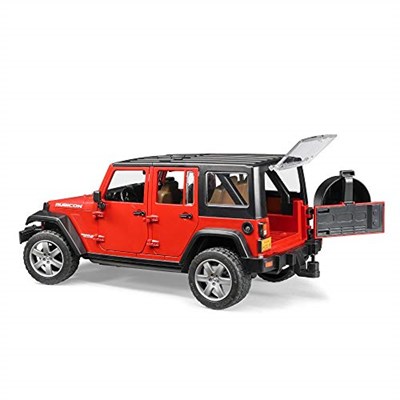 Bruder - Jeep Wrangler Unlimited Rubicon Ölçekli Model
