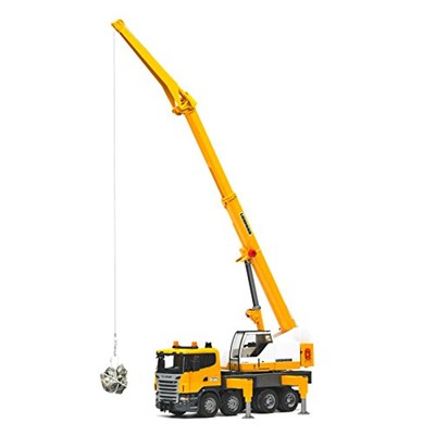 Bruder - Scania R-Serisi Liebherr Vinçli Kamyon Ölçekli Model