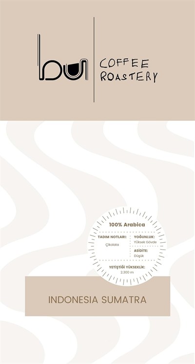bu COFFEE ROASTERY Indonesia Sumatra Yöresel Kahve 250 gr (Öğütülmüş)