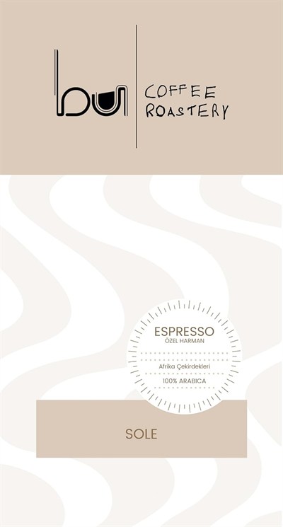bu COFFEE ROASTERY SOLE Espresso 250 gr (Öğütülmüş)