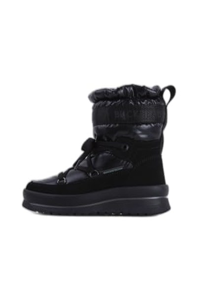 BUCKHEAD-Buck1135 Coi Waterproof Kar Siyah Kız Çocuk Bot