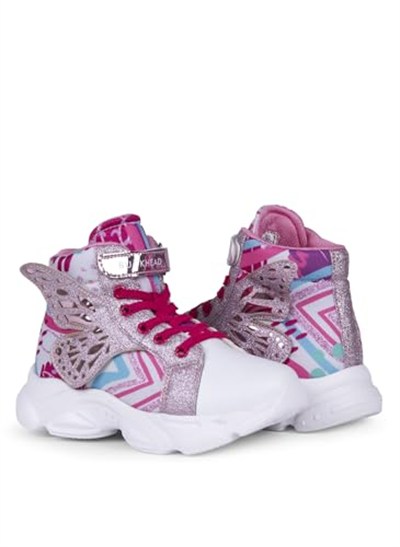 Buckhead Buck4376 Wings High Pembe-Beyaz Kız Çocuk Bot